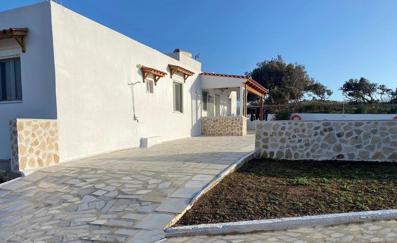 Villa George Sea View With Pool - Triopetra Eksteriør bilde